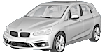 BMW F45 C3242 Fault Code